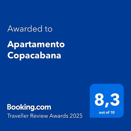 Apartamento Copacabana Rio de Janeiro Exterior foto