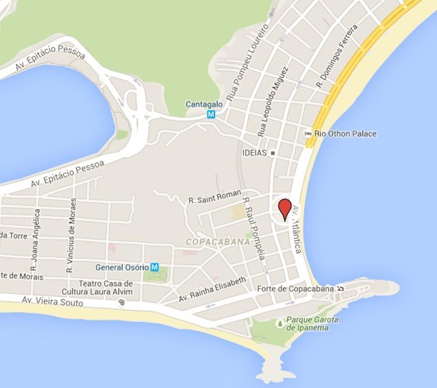 Apartamento Copacabana Rio de Janeiro Quarto foto